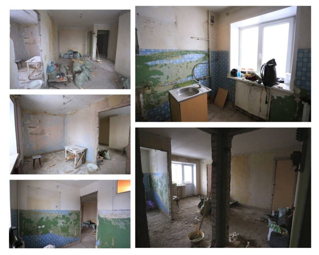 scandi renovation of grandmas apartment 3